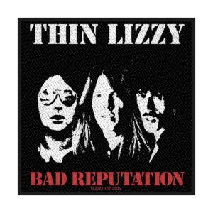 THIN LIZZY - BAD REPUTATION. Tygmärke