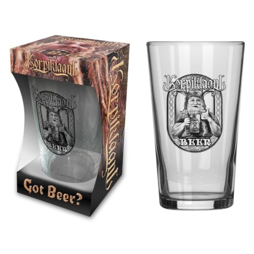 KORPIKLAANI - GOT BEER?. Ölglas 1st