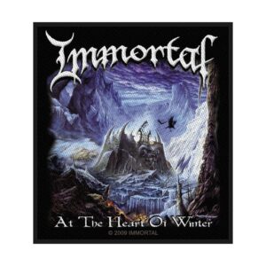 IMMORTAL - AT THE HEART OF WINTER. Tygmärke