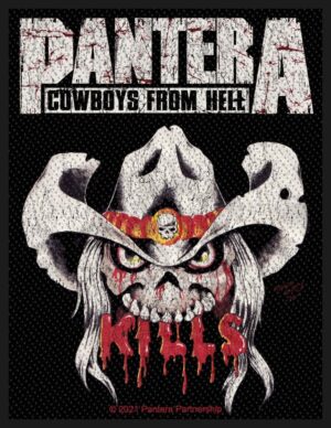 PANTERA - KILLS. Tygmärke