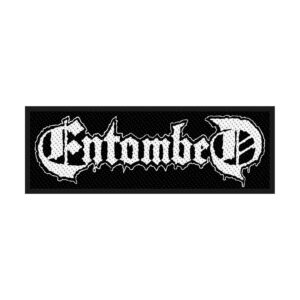 ENTOMBED - LOGO. Tygmärke