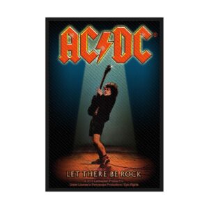 AC/DC - LET THERE BE ROCK. Tygmärke