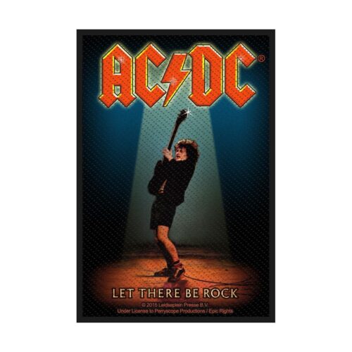 AC/DC - LET THERE BE ROCK. Tygmärke