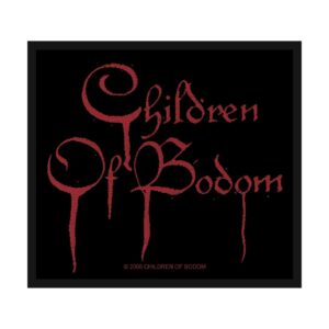CHILDREN OF BODOM - BLOOD LOGO. Tygmärke