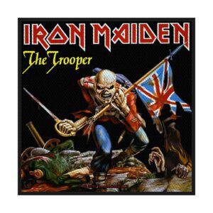 IRON MAIDEN - THE TROOPER. Tygmärke