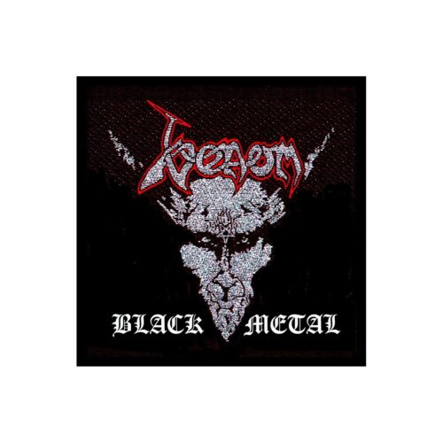 VENOM - BLACK METAL. Tygmärke