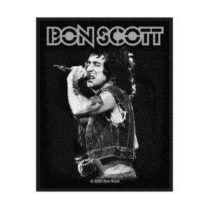 BON SCOTT - BON SCOTT. Tygmärke