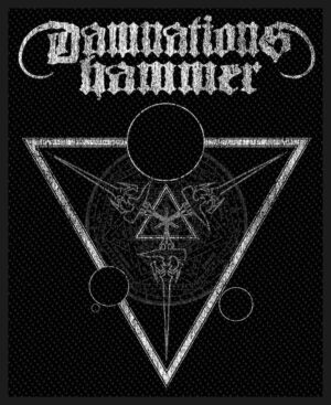 DAMNATION'S HAMMER - PLANET SIGIL. Tygmärke