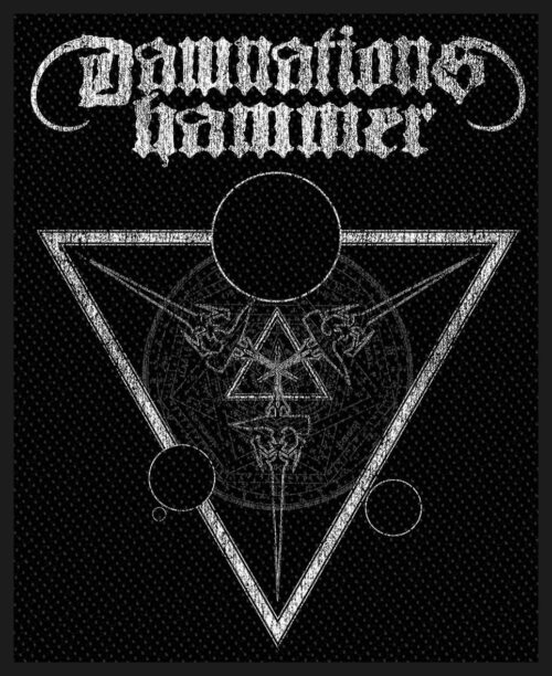 DAMNATION'S HAMMER - PLANET SIGIL. Tygmärke
