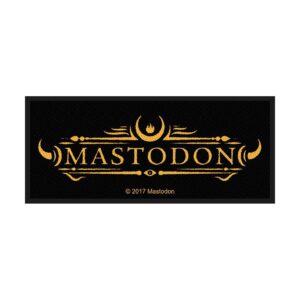 MASTODON - LOGO. Tygmärke