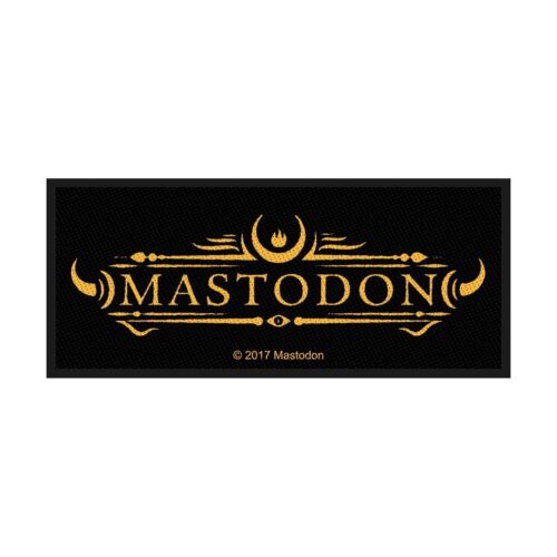 MASTODON - LOGO. Tygmärke