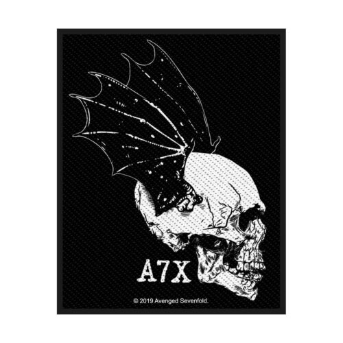 AVENGED SEVENFOLD - SKULL PROFILE. Tygmärke