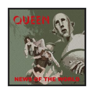 QUEEN - NEWS OF THE WORLD. Tygmärke