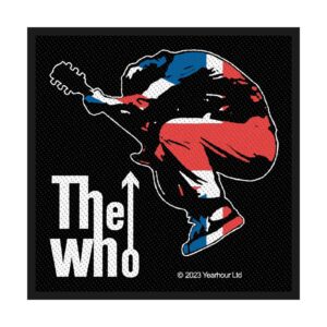 THE WHO - PETE JUMP. Tygmärke