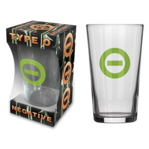 TYPE O NEGATIVE - NEGATIVE SYMBOL. Ölglas 1st