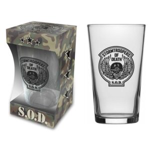 STORMTROOPERS OF DEATH - WINGED EMBLEM. Ölglas 1st