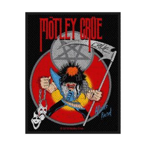 MOTLEY CRUE - ALLISTER FIEND. Tygmärke