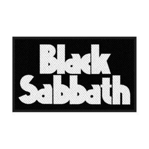 BLACK SABBATH - LOGO. Tygmärke