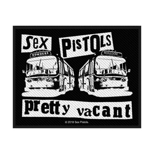 SEX PISTOLS - PRETTY VACANT. Tygmärke