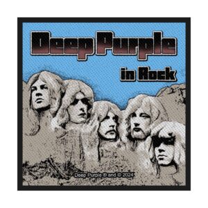 DEEP PURPLE - IN ROCK. Tygmärke