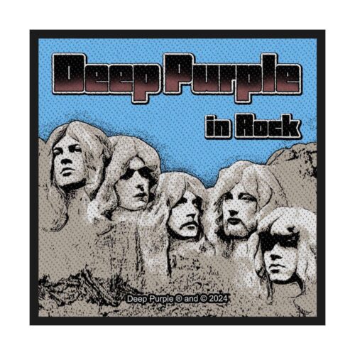 DEEP PURPLE - IN ROCK. Tygmärke