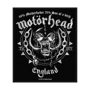 MOTORHEAD - BALL & CHAIN. Tygmärke