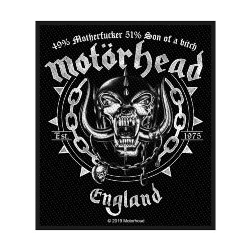 MOTORHEAD - BALL & CHAIN. Tygmärke