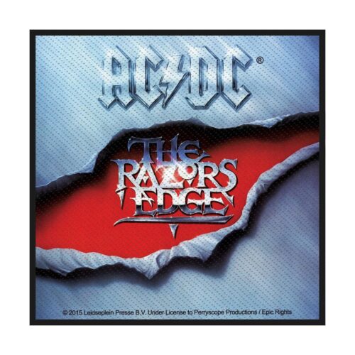 AC/DC - THE RAZORS EDGE. Tygmärke