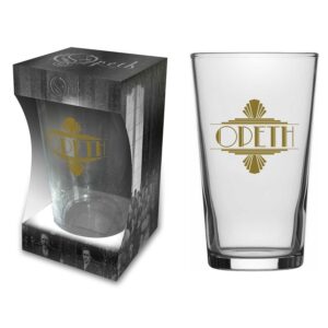 OPETH - ART DECO LOGO. Ölglas 1st