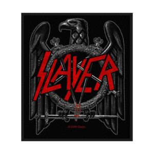 SLAYER - BLACK EAGLE. Tygmärke