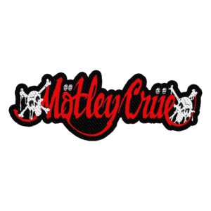 MOTLEY CRUE - DR FEELGOOD LOGO CUT OUT. Tygmärke