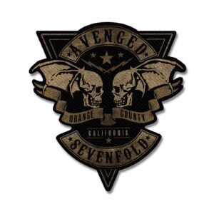 AVENGED SEVENFOLD - ORANGE COUNTY CUT OUT. Tygmärke
