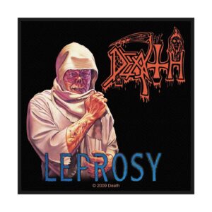 DEATH - LEPROSY. Tygmärke