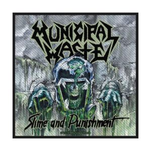 MUNICIPAL WASTE - SLIME AND PUNISHMENT. Tygmärke