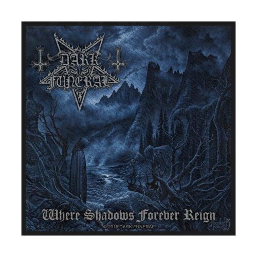 DARK FUNERAL - WHERE SHADOWS FOREVER REIGN. Tygmärke