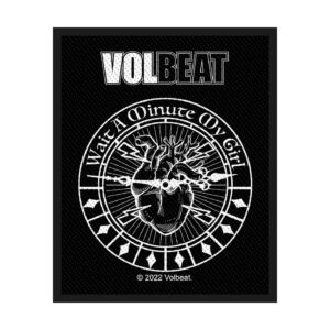 VOLBEAT - WAIT A MINUTE MY GIRL. Tygmärke