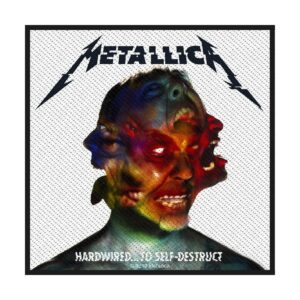 METALLICA - HARDWIRED TO SELF DESTRUCT. Tygmärke