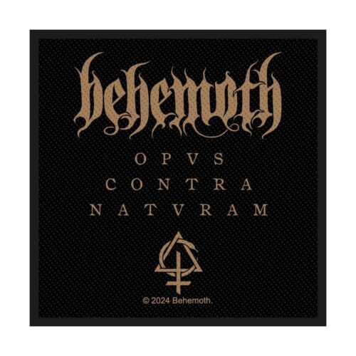 BEHEMOTH - OPVS CONTRA NATVRAM. Tygmärke