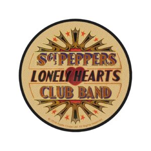 THE BEATLES - SGT. PEPPERS LONELY HEARTS CLUB BAND. Tygmärke