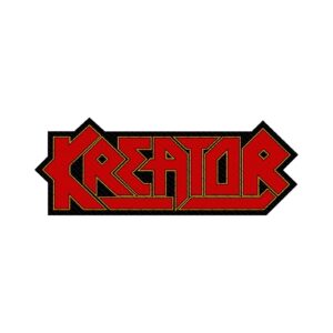 KREATOR - LOGO CUT-OUT. Tygmärke