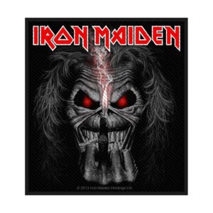 IRON MAIDEN - EDDIE CANDLE FINGER. Tygmärke