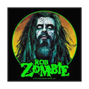 ROB ZOMBIE - ZOMBIE FACE. Tygmärke