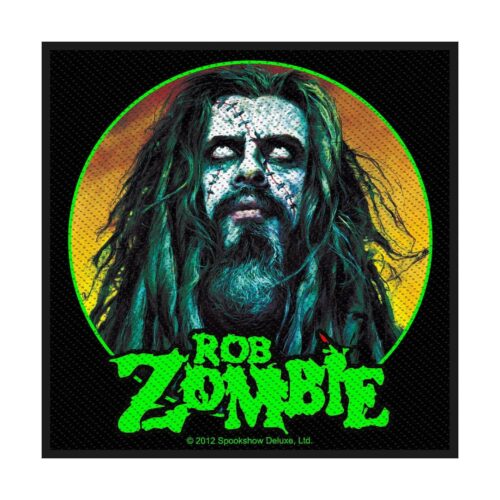 ROB ZOMBIE - ZOMBIE FACE. Tygmärke