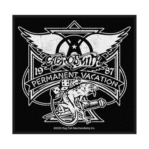 AEROSMITH - PERMANENT VACATION. Tygmärke