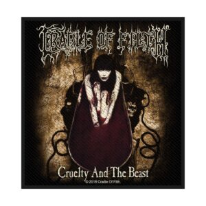 CRADLE OF FILTH - CRUELTY AND THE BEAST. Tygmärke