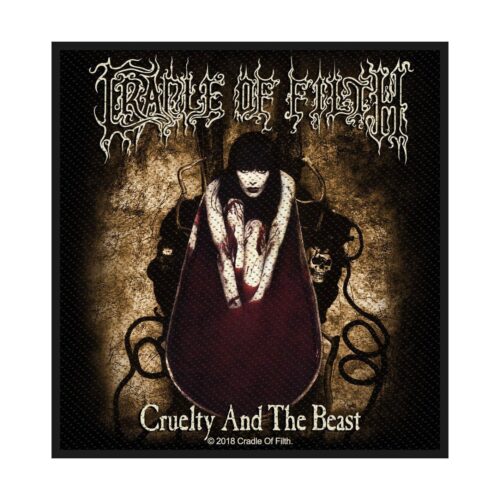 CRADLE OF FILTH - CRUELTY AND THE BEAST. Tygmärke