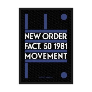 NEW ORDER - FACT 50. Tygmärke