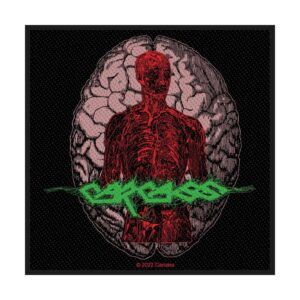 CARCASS - CABEZA. Tygmärke