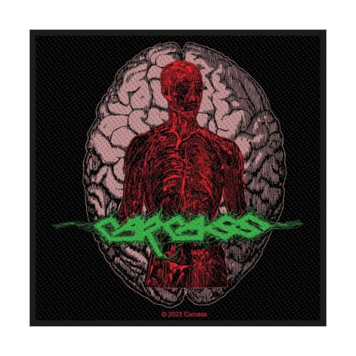 CARCASS - CABEZA. Tygmärke