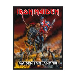 IRON MAIDEN - MAIDEN ENGLAND. Tygmärke